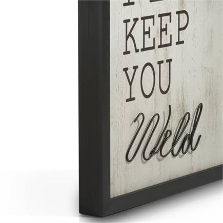 Coco Maison Keep You Wild wandobject 40x40cm